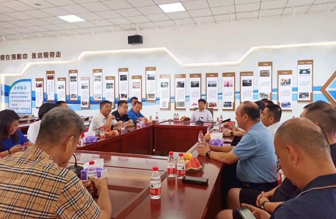 天津市包装技术协会会长赵桂元一行深入纸包装企业调研